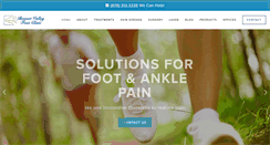 Desktop Screenshot of bvfootclinic.com